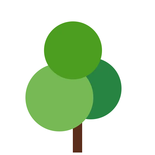 White Oak Tree Icon